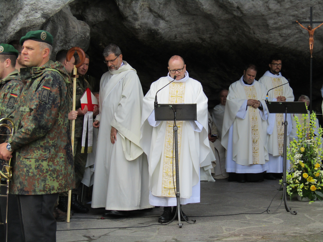 Moderator Oliver Hartl in Lourdes