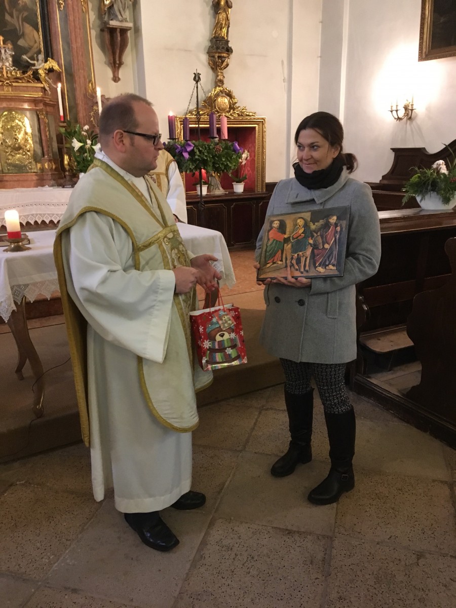 Feiertagsgottesdienst mit Beginn der Herbergsuche am 8. Dezember 2017