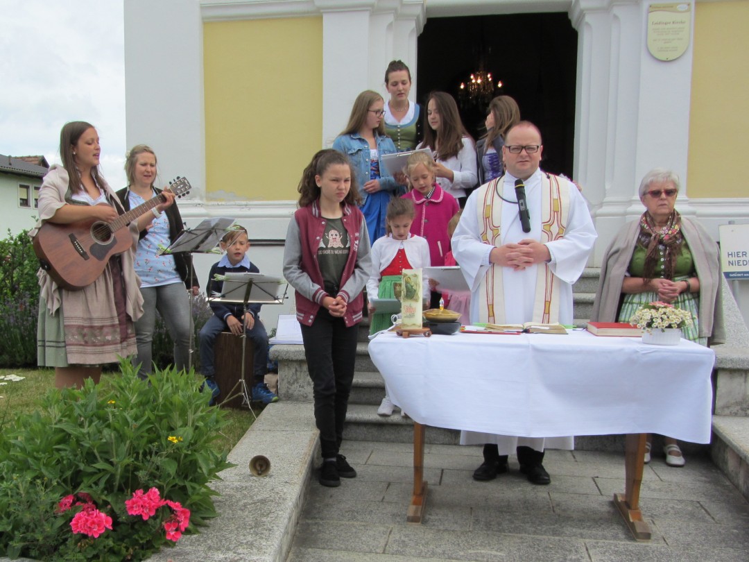 Kirtagsmesse in Leiding – Ortskapelle zum hl. Johannes dem Täufer