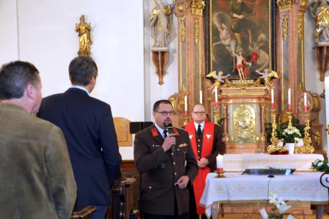 “150 Jahre FF Pitten” – Florianimesse in der Pfarrhofkirche und Festakt im Pfarrhof am 1. Mai 2019