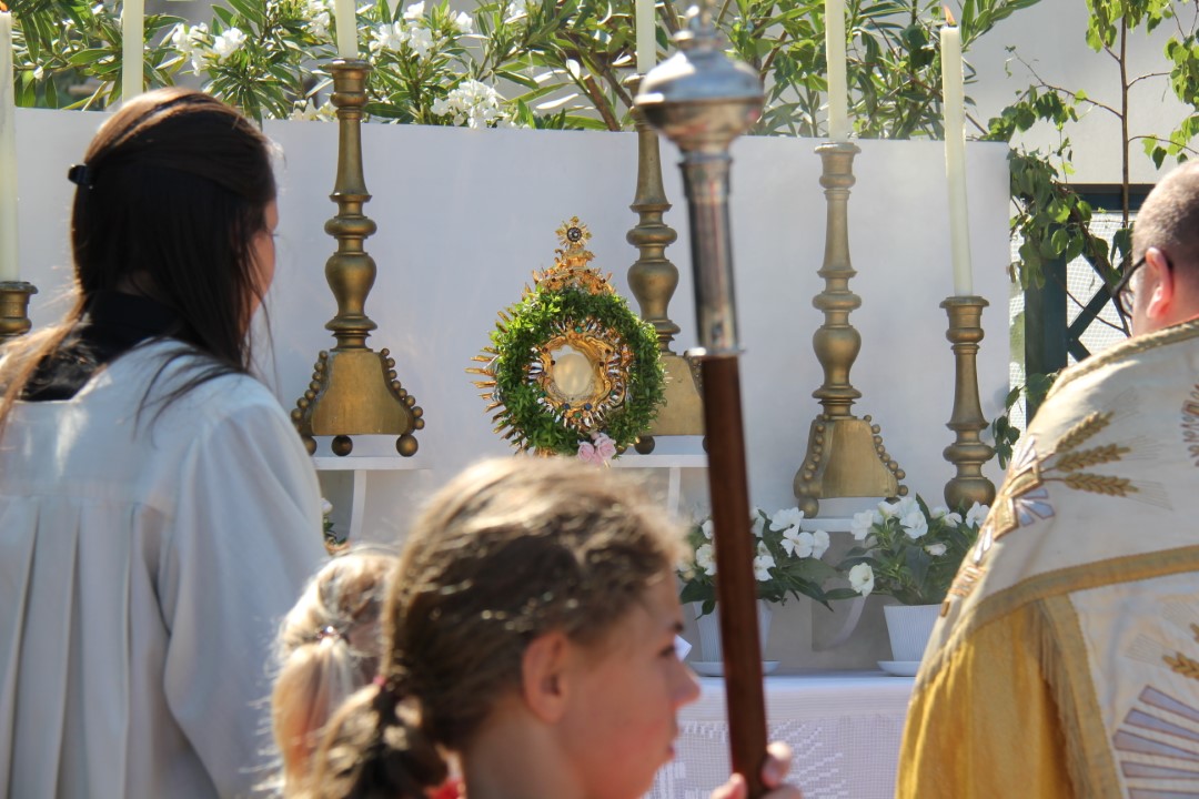 Fronleichnam 2019: Festgottesdienst in der Bergkirche mit anschließender Prozession zum Pfarrhof