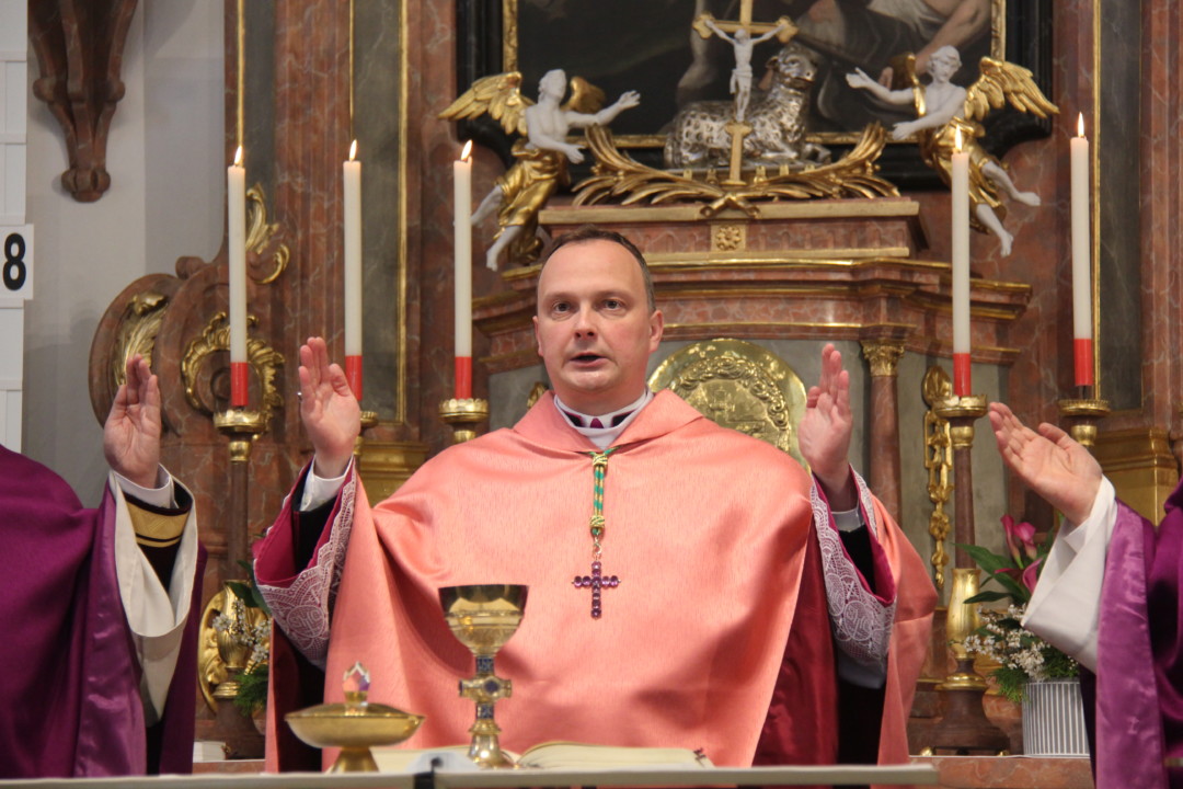 Festgottesdienst zum Abschluss der Innensanierung der Pfarrhofkirche am 4. Fastensonntag/Laetare, 27. März 2022